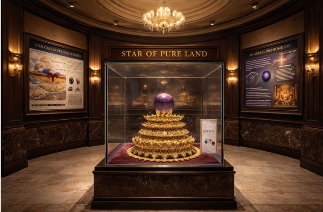 במשקל 3,563 קראט ומחיר אסטרונומי: נחשפה אבן הספיר הגדולה בעולם