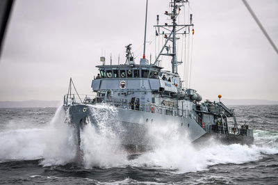 ספינה גרמנית בים הבלטי