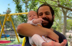 ירדן עם בנו כפיר הי"ד