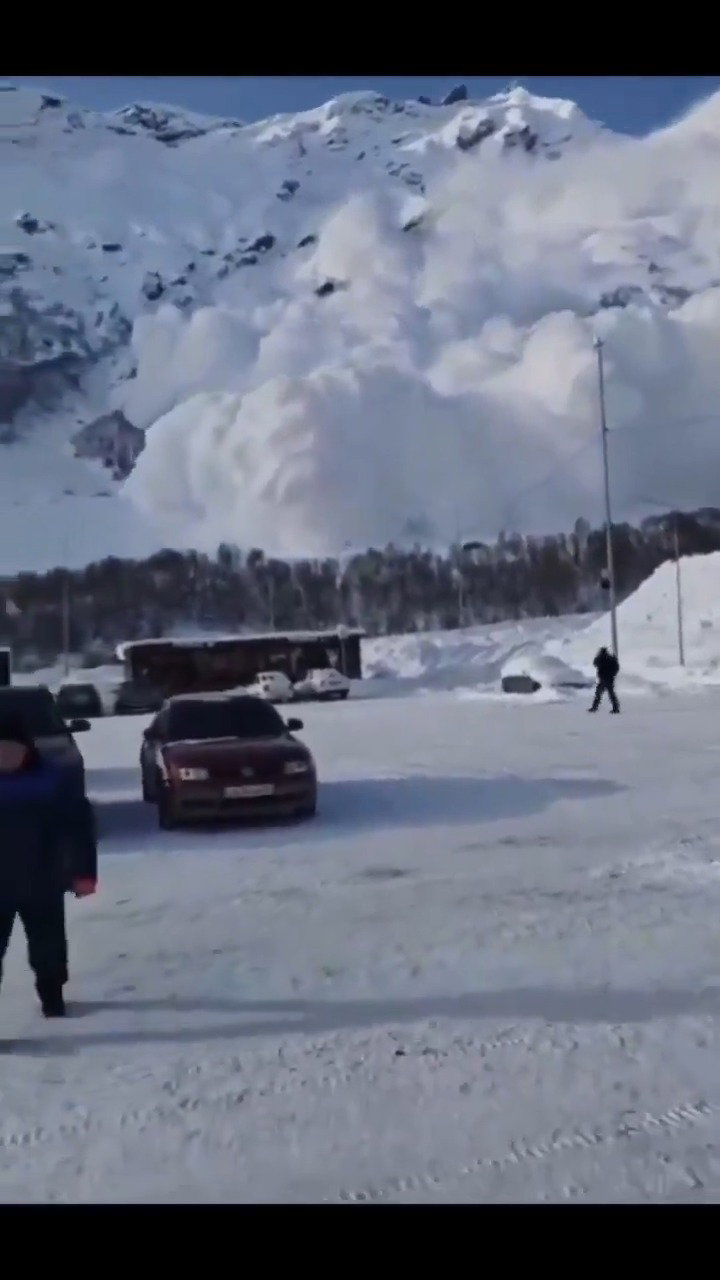 מפולת שלגים ברוסיה בשבוע שעבר