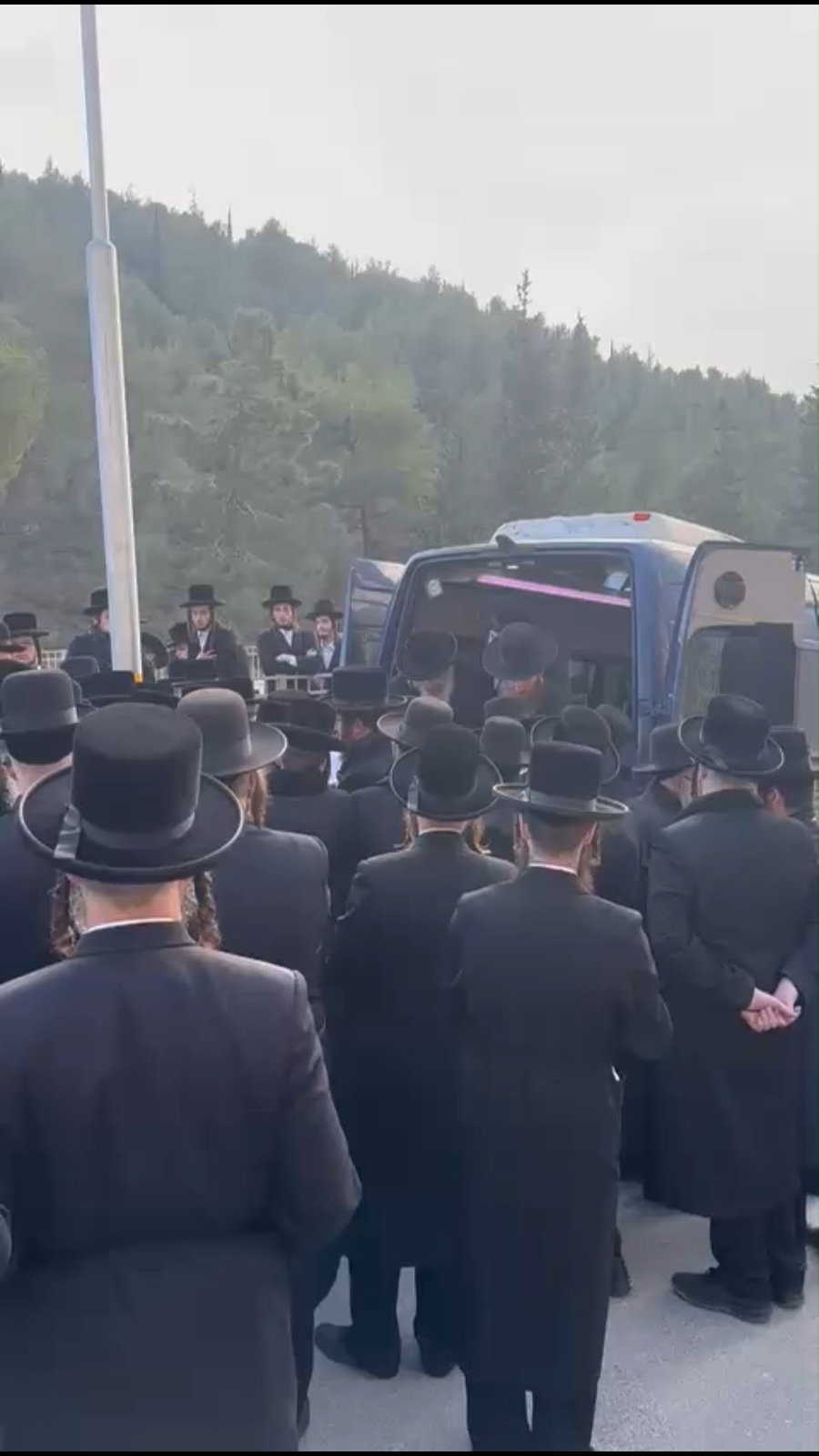 הלווית הבחור משה לודמיר ז"ל