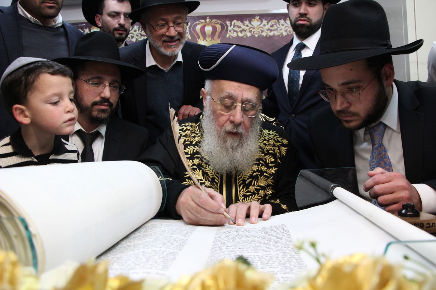 מעמד לכבודה של תורה בישיבת לב אליהו