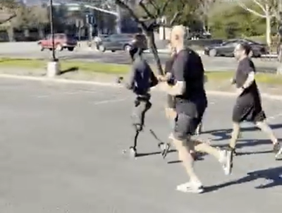 הם כבר כאן: הרובוט שהפחיד את תושבי קליפורניה בריצת בוקר