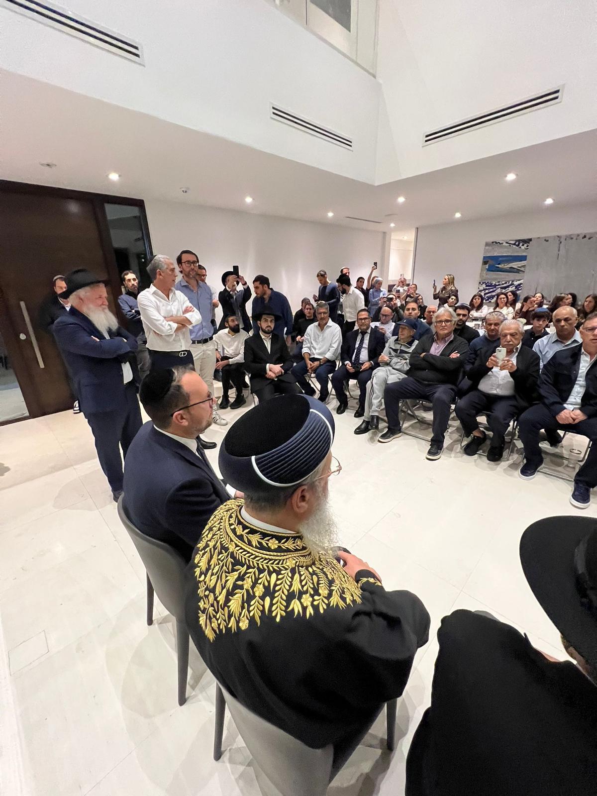 הראשל"צ הגר"ד יוסף בביקור בפלורידה