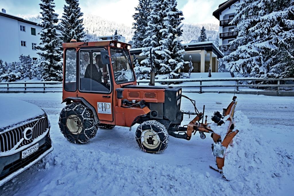 דאבוס מושלגת