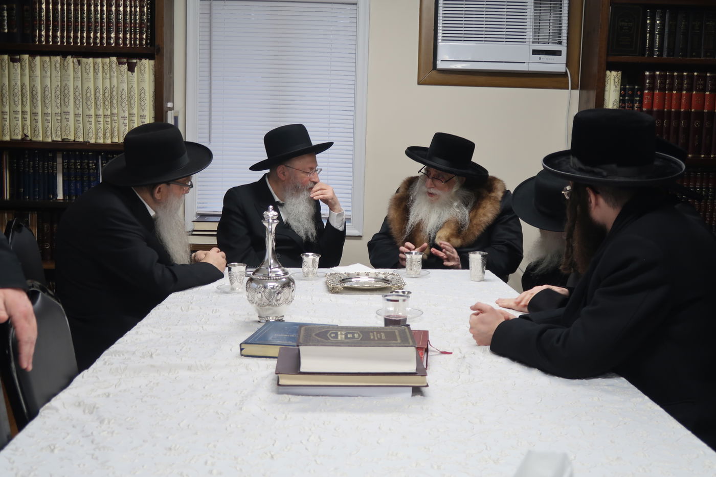 האדמו"ר מצאנז בביקור בארה"ב 