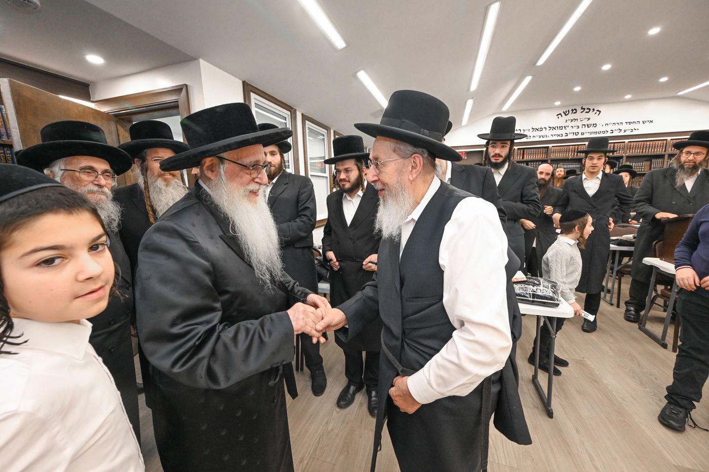 האדמו"ר מצאנז בביקור בארה"ב 