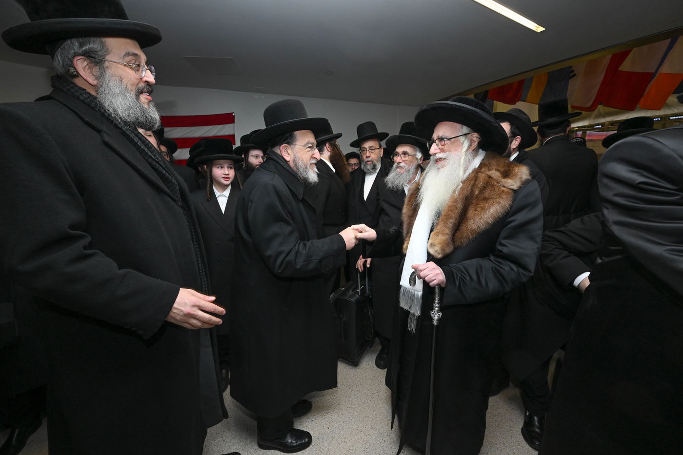 האדמו"ר מצאנז בביקור בארה"ב 