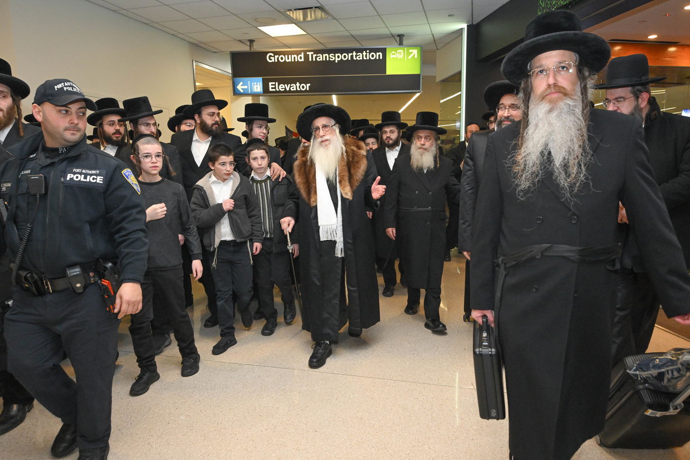 האדמו"ר מצאנז בביקור בארה"ב 