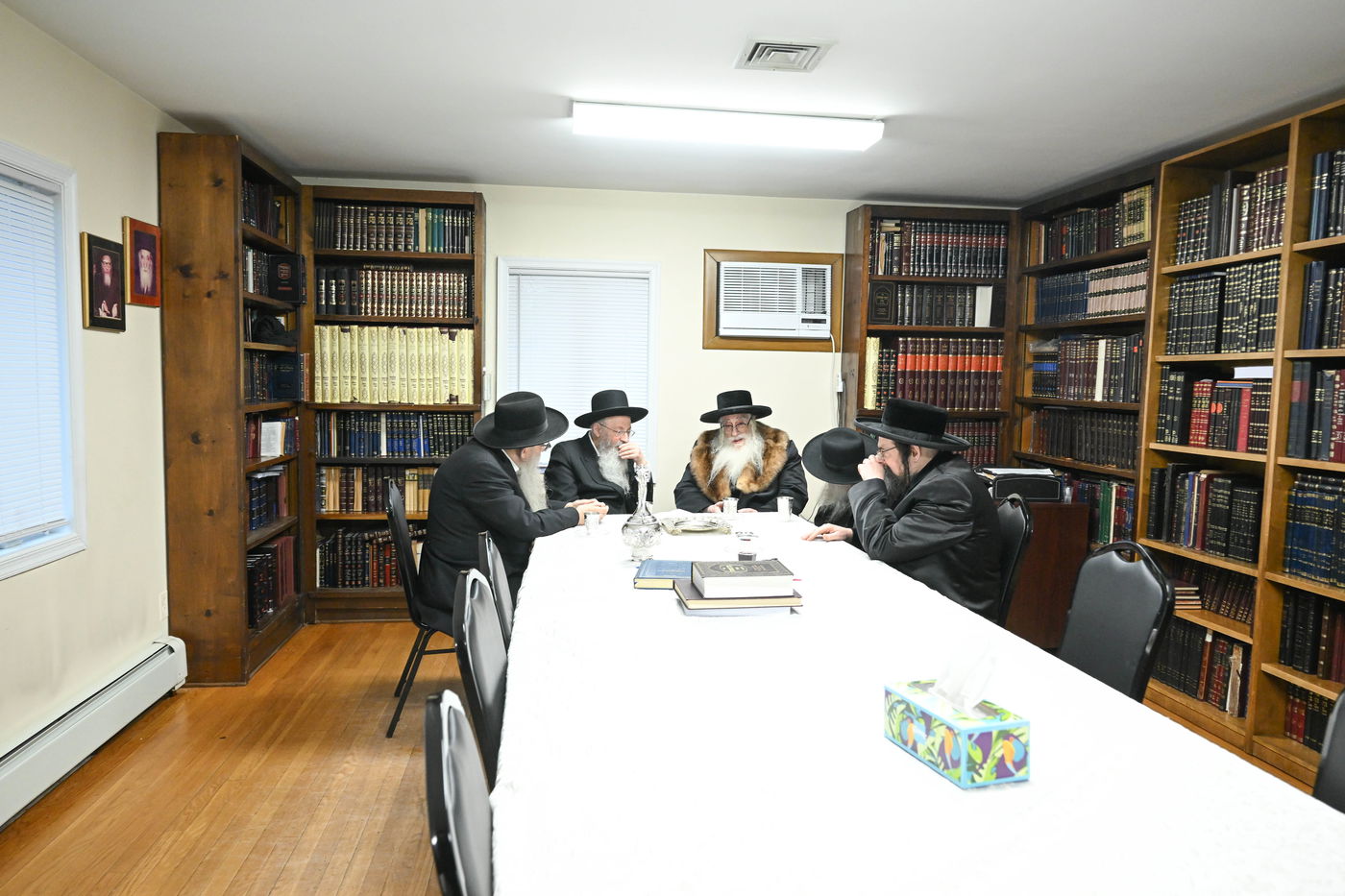 האדמו"ר מצאנז בביקור בארה"ב 