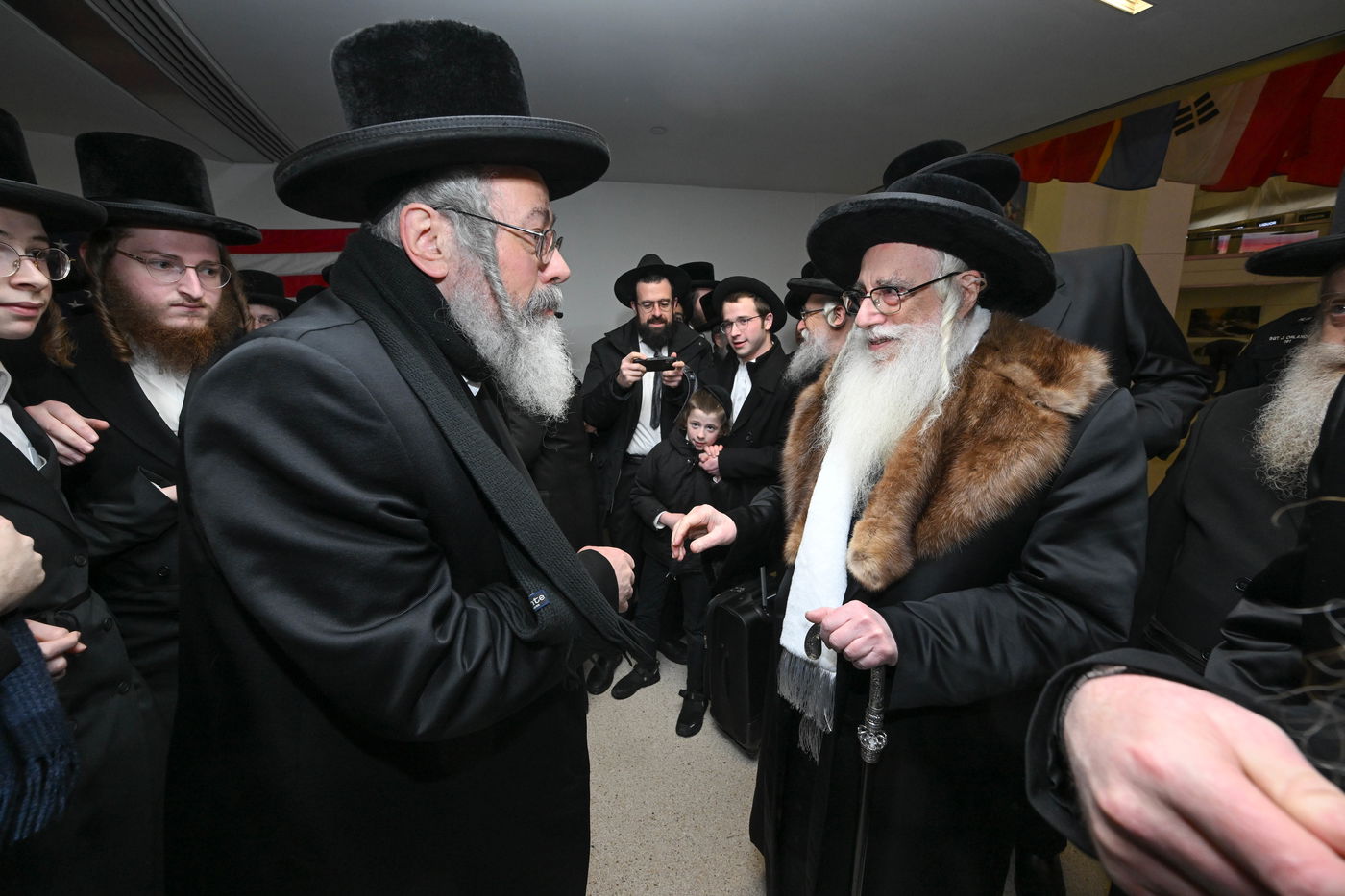 האדמו"ר מצאנז בביקור בארה"ב 