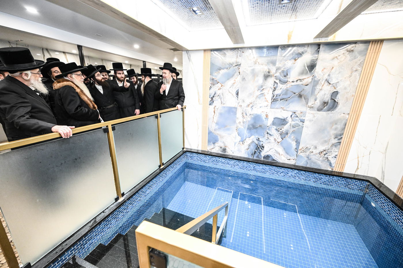 האדמו"ר מצאנז בביקור בארה"ב 