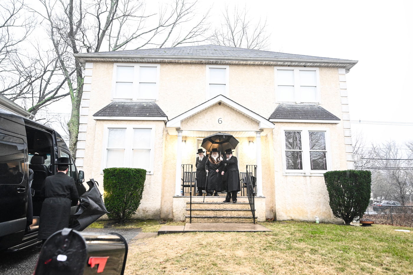 האדמו"ר מצאנז בביקור בארה"ב 