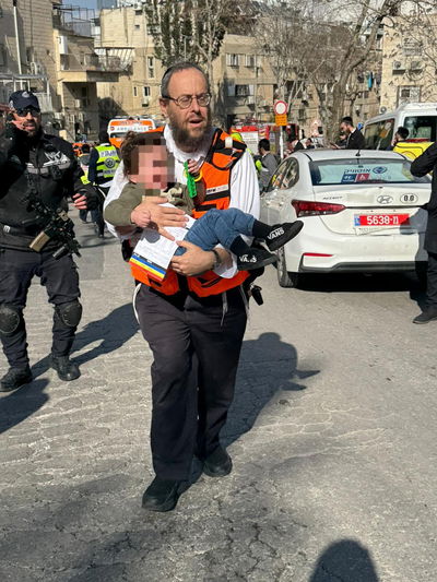 פינוי הילדים בזירה