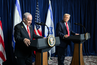 טראמפ ונתניהו 