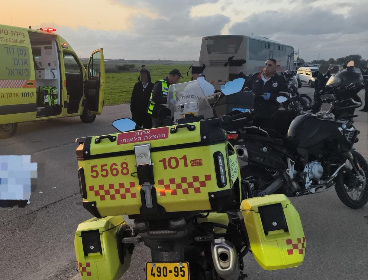 זירת הדריסה בכניסה לקוממיות