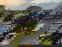 זירת הדריסה בכניסה לקוממיות