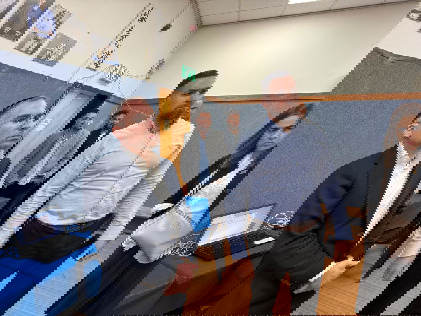 מנכ"ל משרד הפנים בביקורו בקלפיות היום