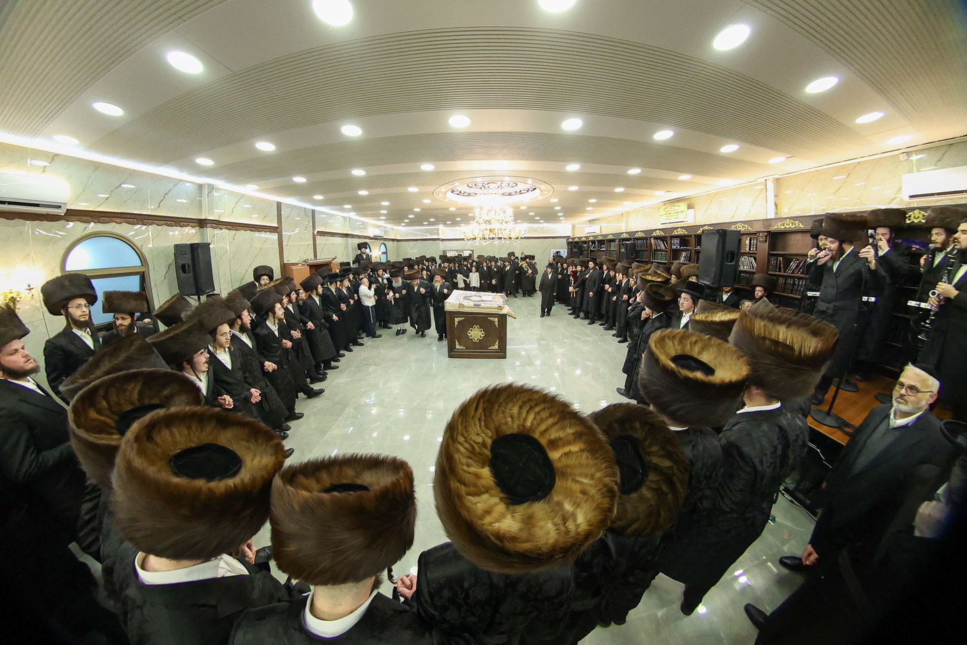 הכנסת ס"ת בויז'ניץ אלעד