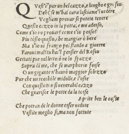 קטע מהסונטות של ארטינו