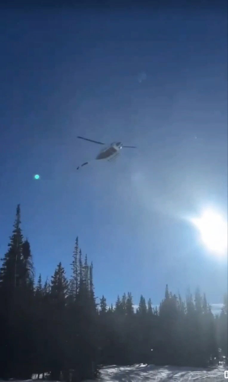 המסוק מסתחרר ומתרסק