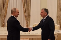 פוטין וויטקוף בפגישה