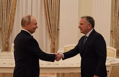 פוטין וויטקוף בפגישה