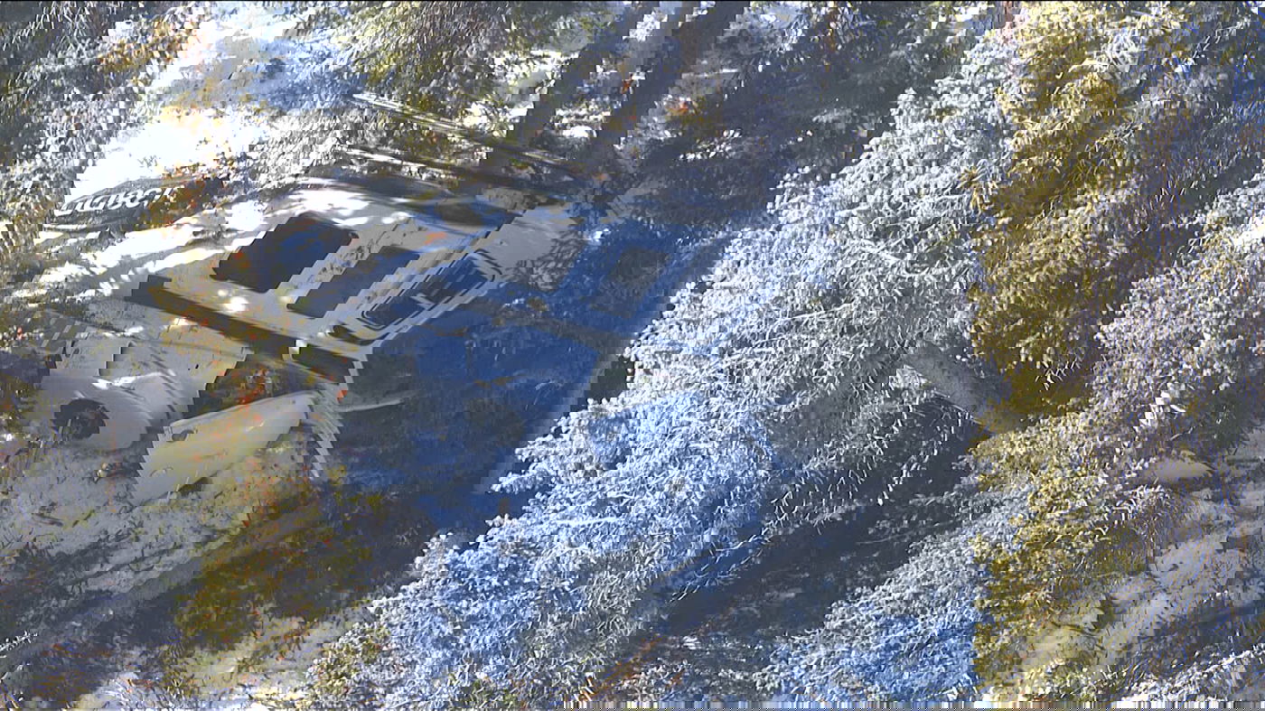 המסוק לאחר ההתרסקות