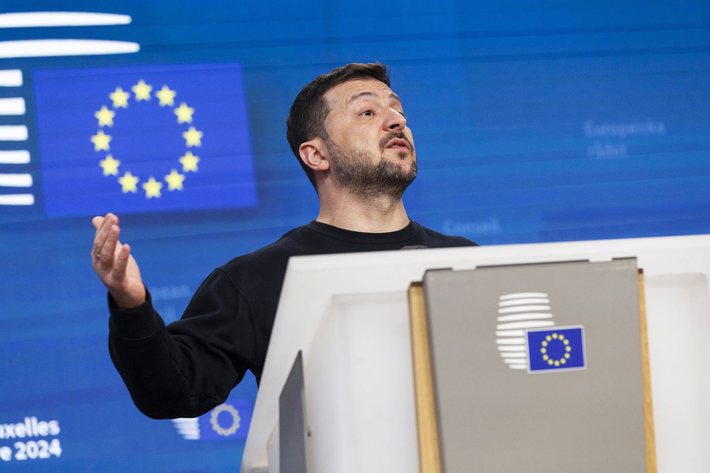 נשיא אוקראינה זלנסקי