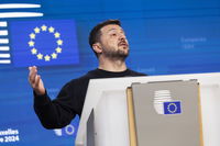 נשיא אוקראינה זלנסקי