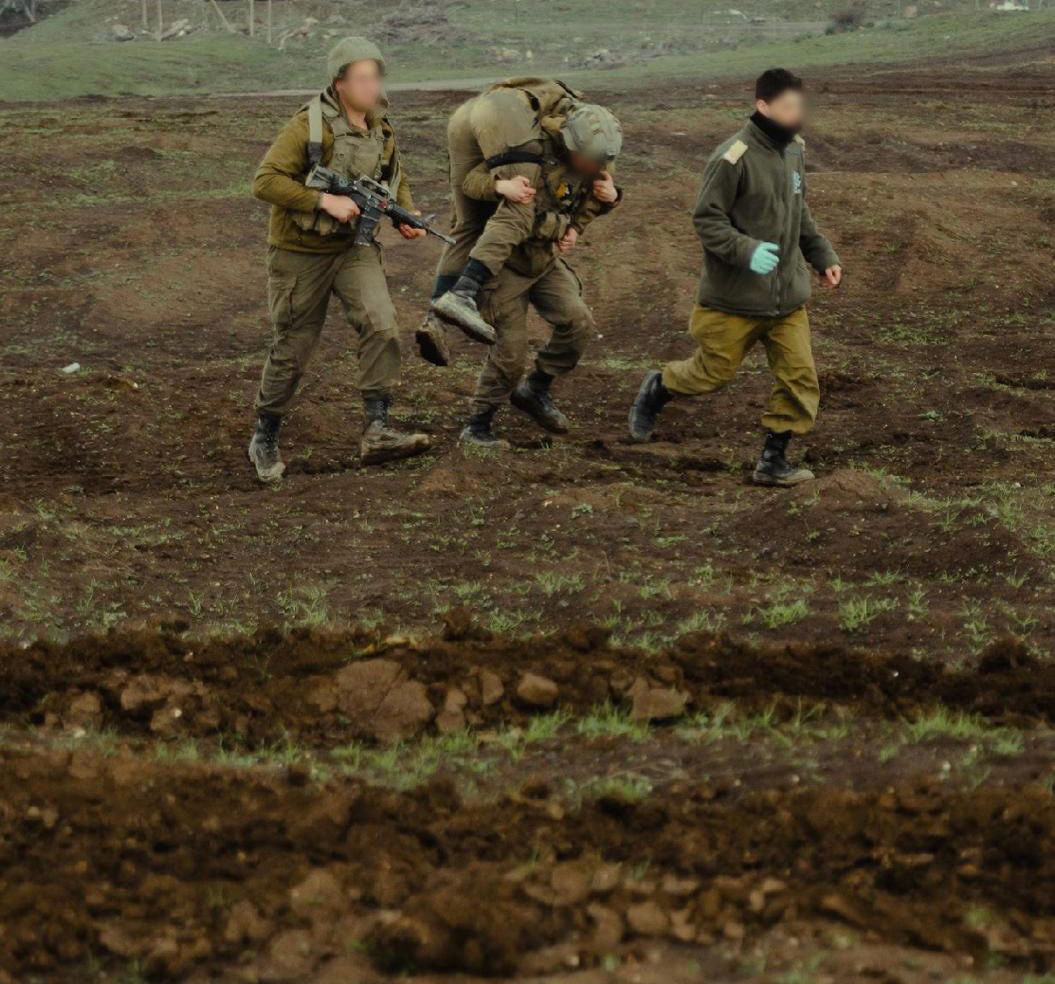 חטיבה 401 בתרגיל בגבול לבנון