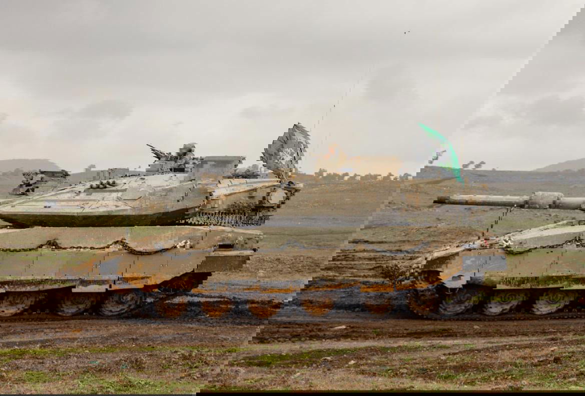 חטיבה 401 בתרגיל בגבול לבנון