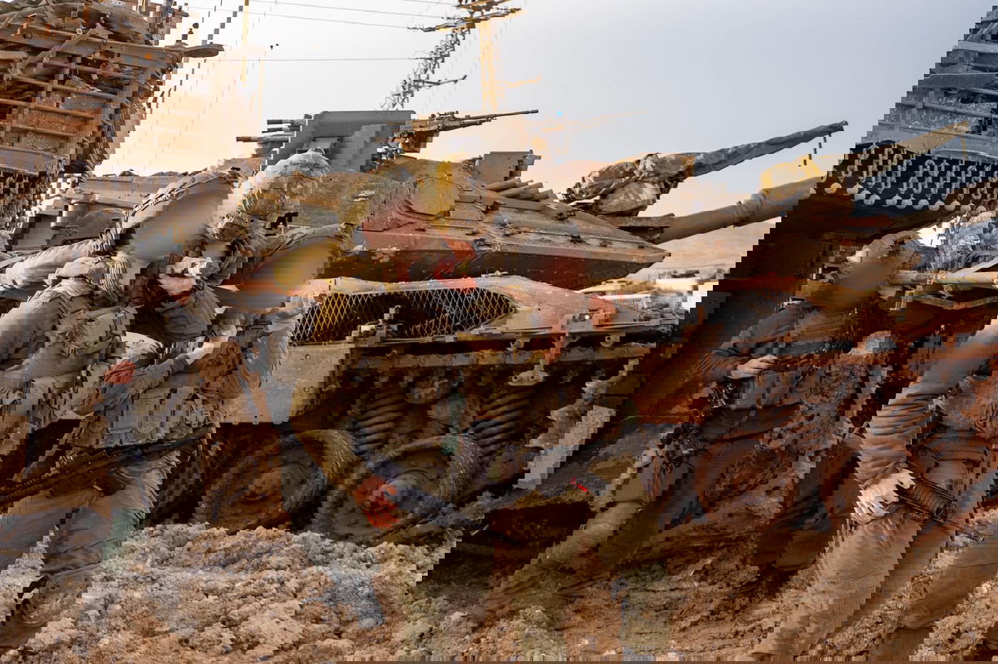 חטיבה 401 בתרגיל בגבול לבנון