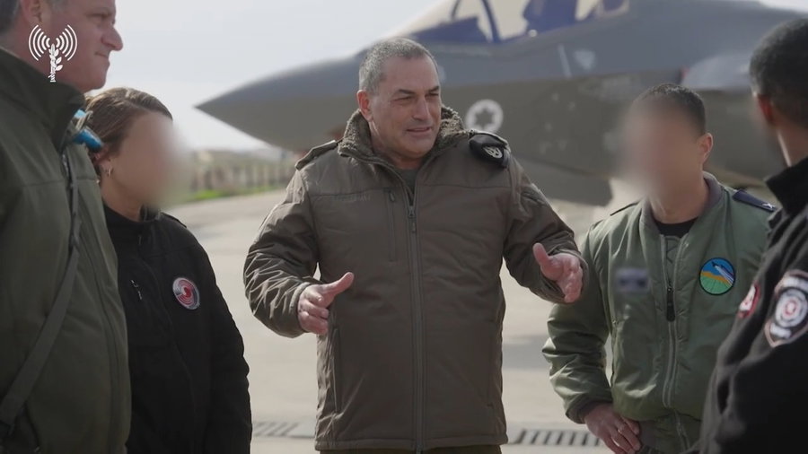 הרמטכ"ל עם הלוחמים החרדים