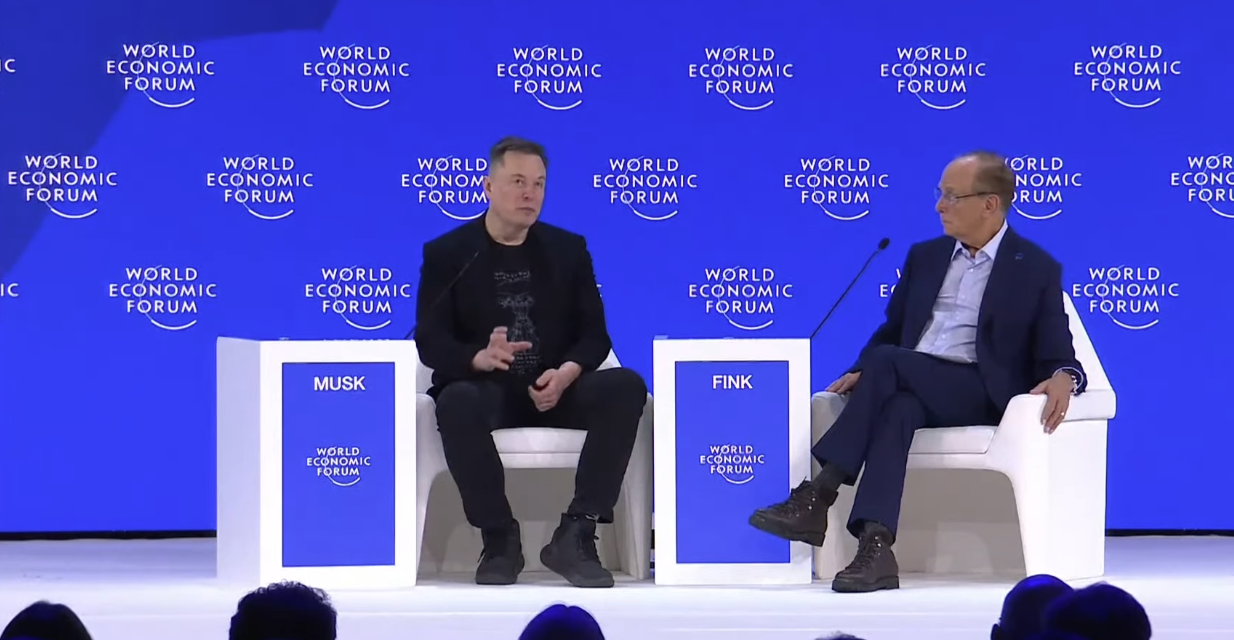 מאסק בכנס בדאבוס