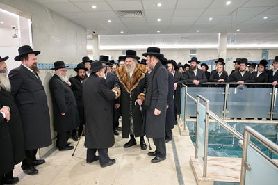 חנוכת המקווה בלונדון