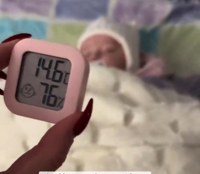 במינוס 18 מעלות: כך אמהות אוקראיניות מחממות את התינוקות