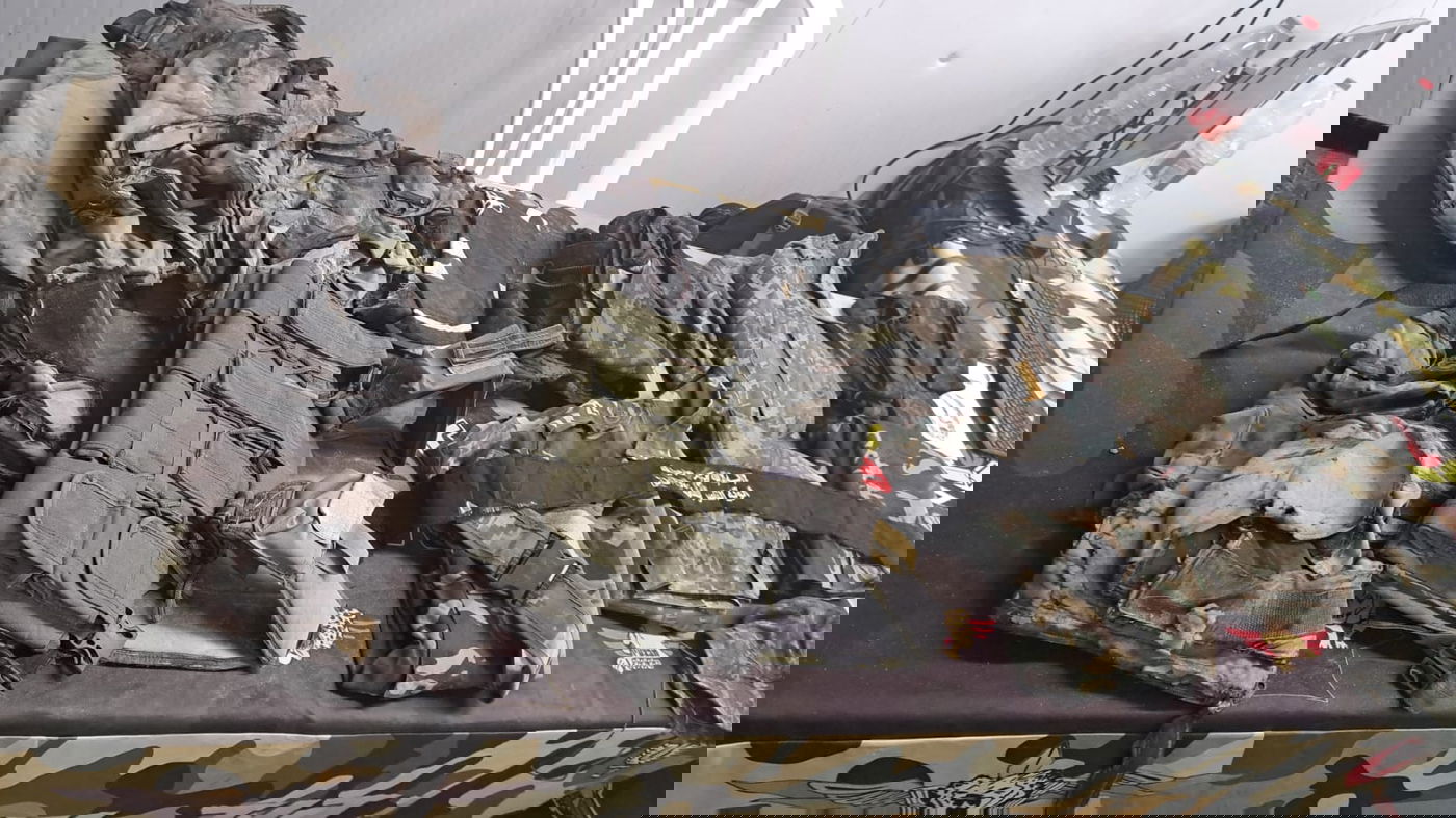  אמצעי לחימה וציוד של ארגון הטרור חמאס שנמצאו במרחב 