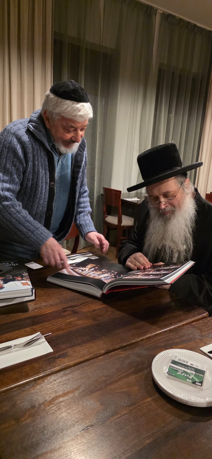 רבי פנחס לייבוש פדווא במסע פיקוח והשגחה ביקב במחוז ברנו שבצ'כיה