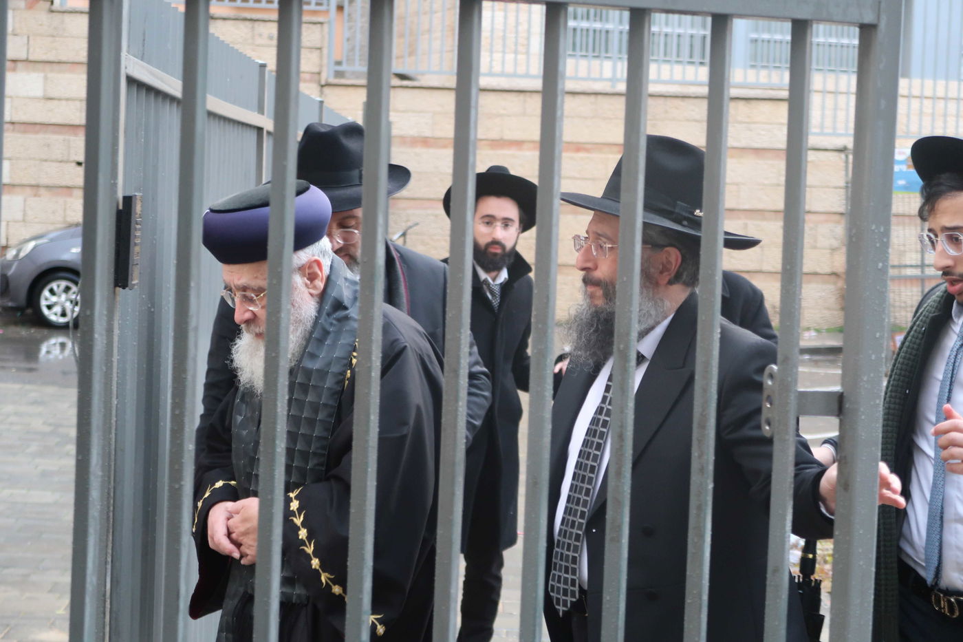 הראשל"צ הגר"י יוסף בביקור בישיבת 'באר יהודה' 