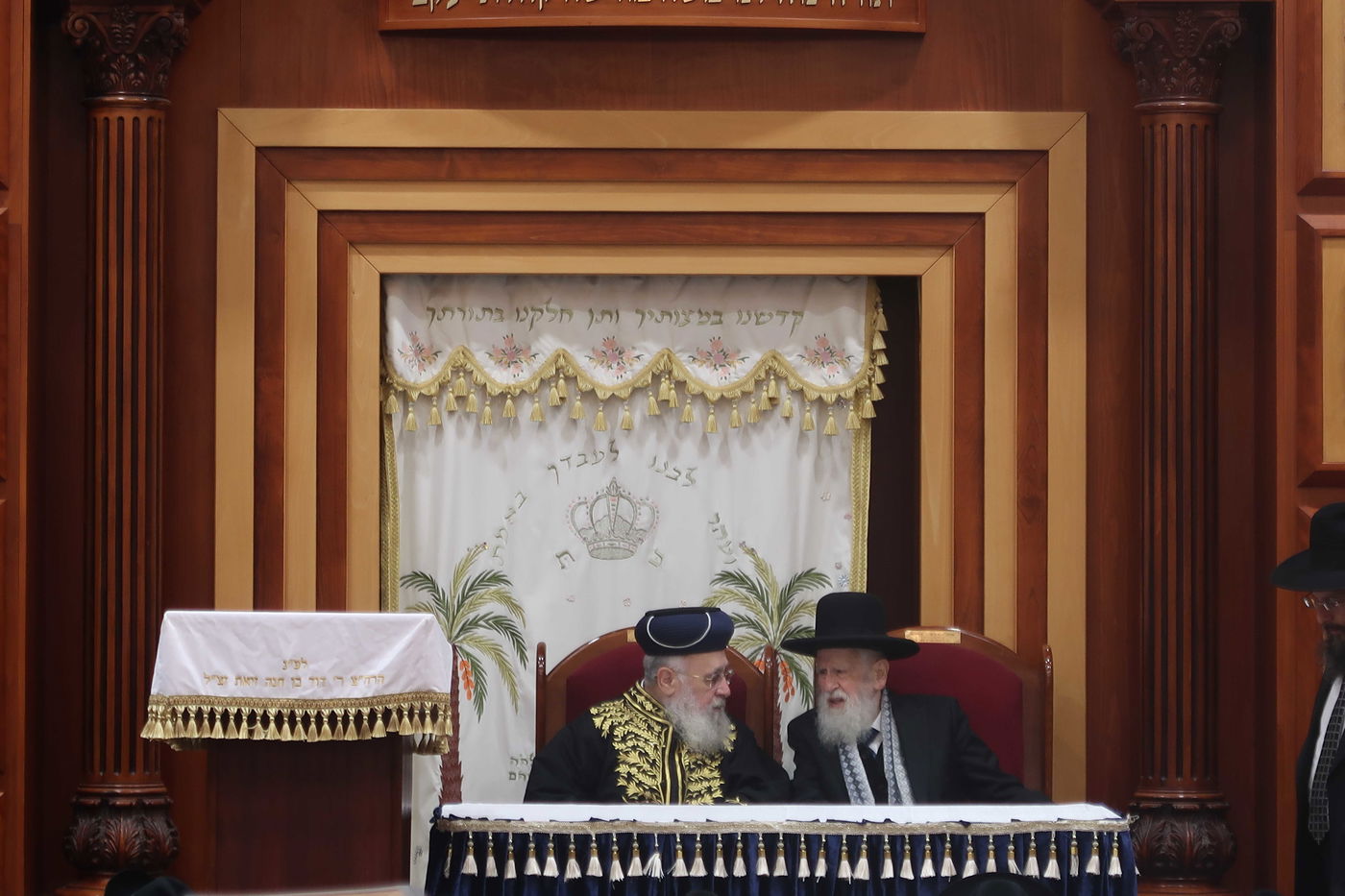 הראשל"צ הגר"י יוסף בביקור בישיבת 'באר יהודה' 