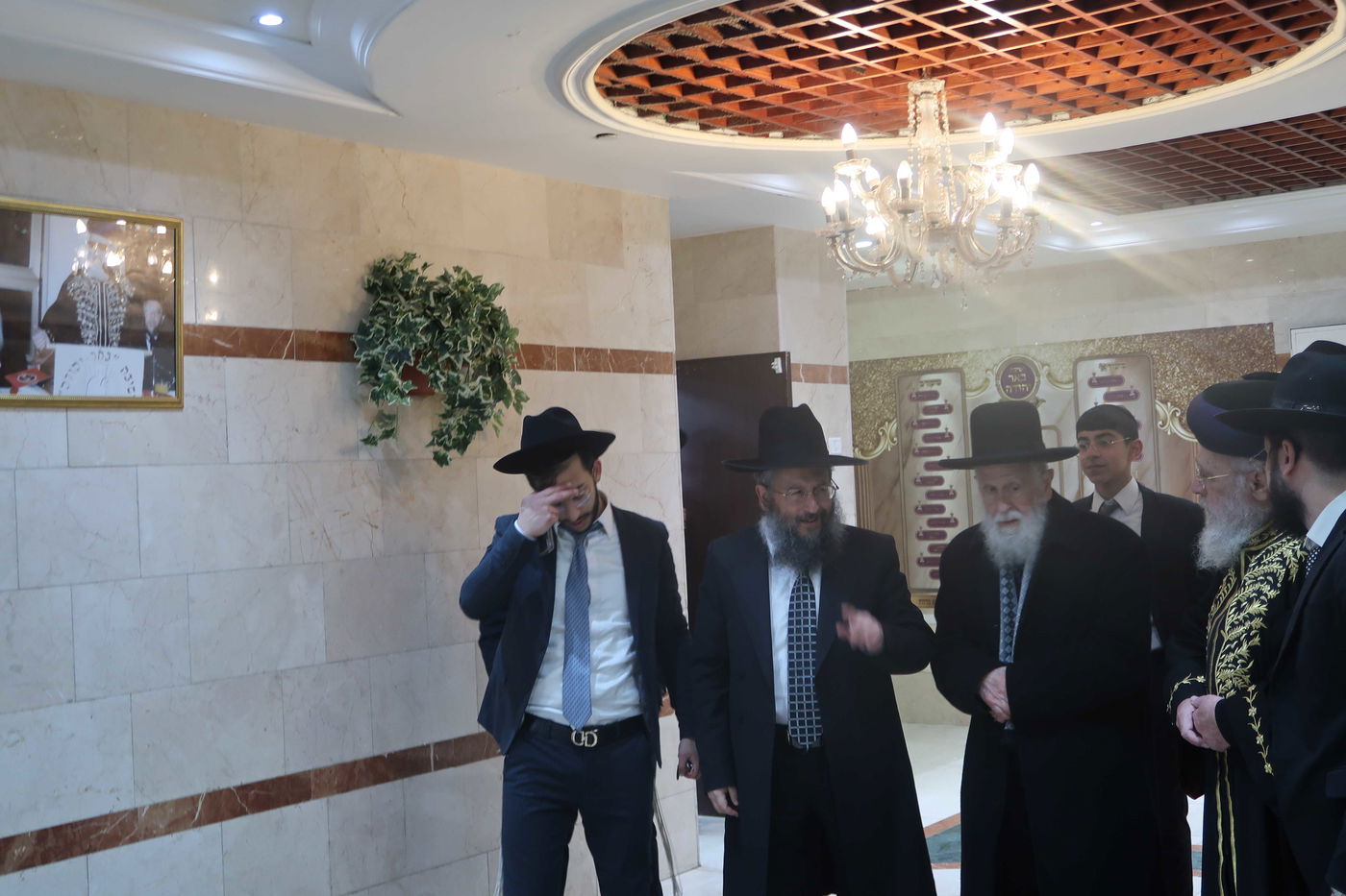 הראשל"צ הגר"י יוסף בביקור בישיבת 'באר יהודה' 