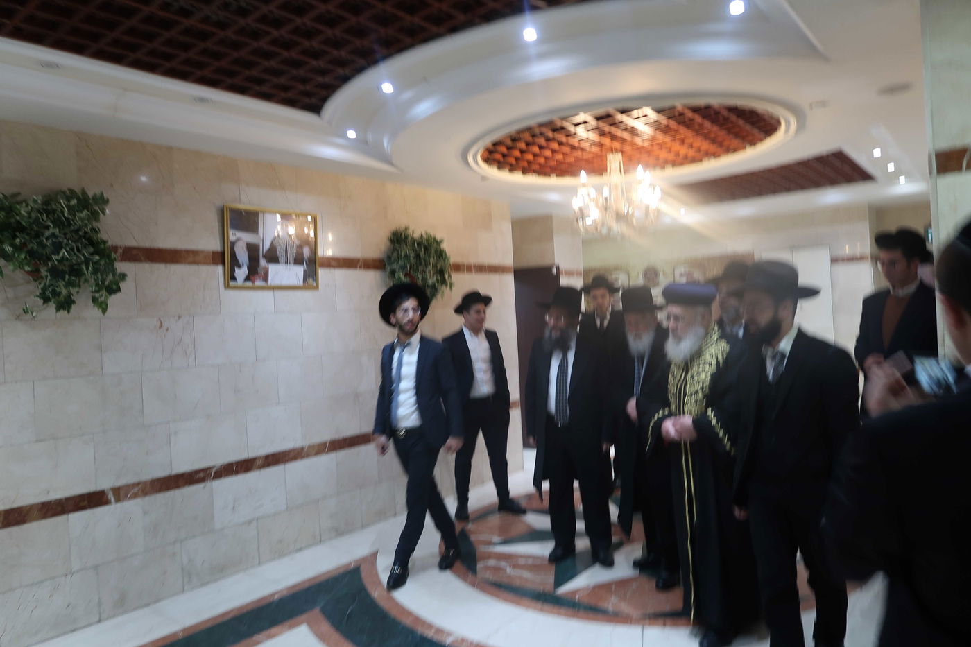 הראשל"צ הגר"י יוסף בביקור בישיבת 'באר יהודה' 