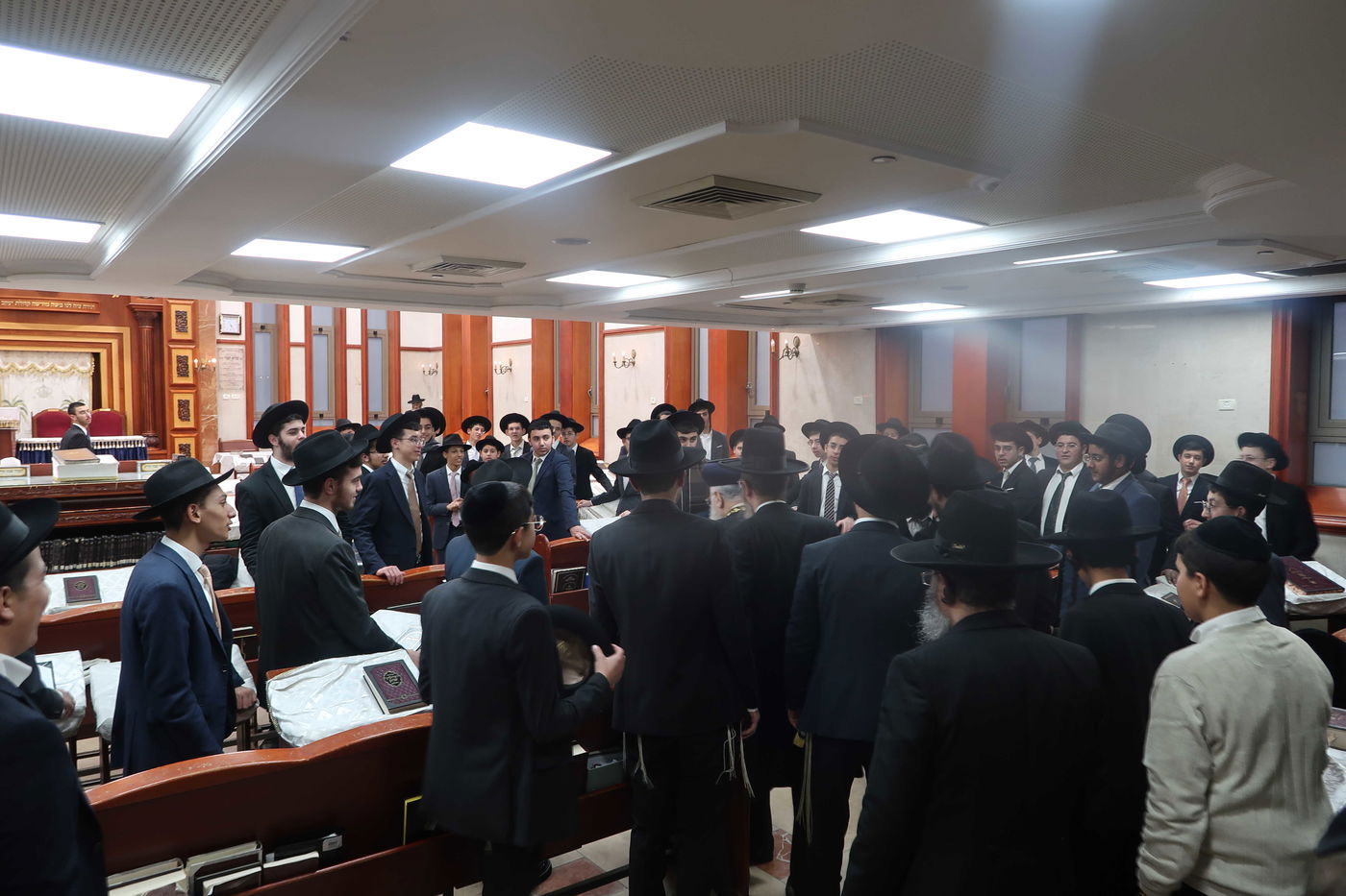 הראשל"צ הגר"י יוסף בביקור בישיבת 'באר יהודה' 