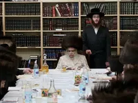 האדמו"ר מסאטמר בסעודה שלישית