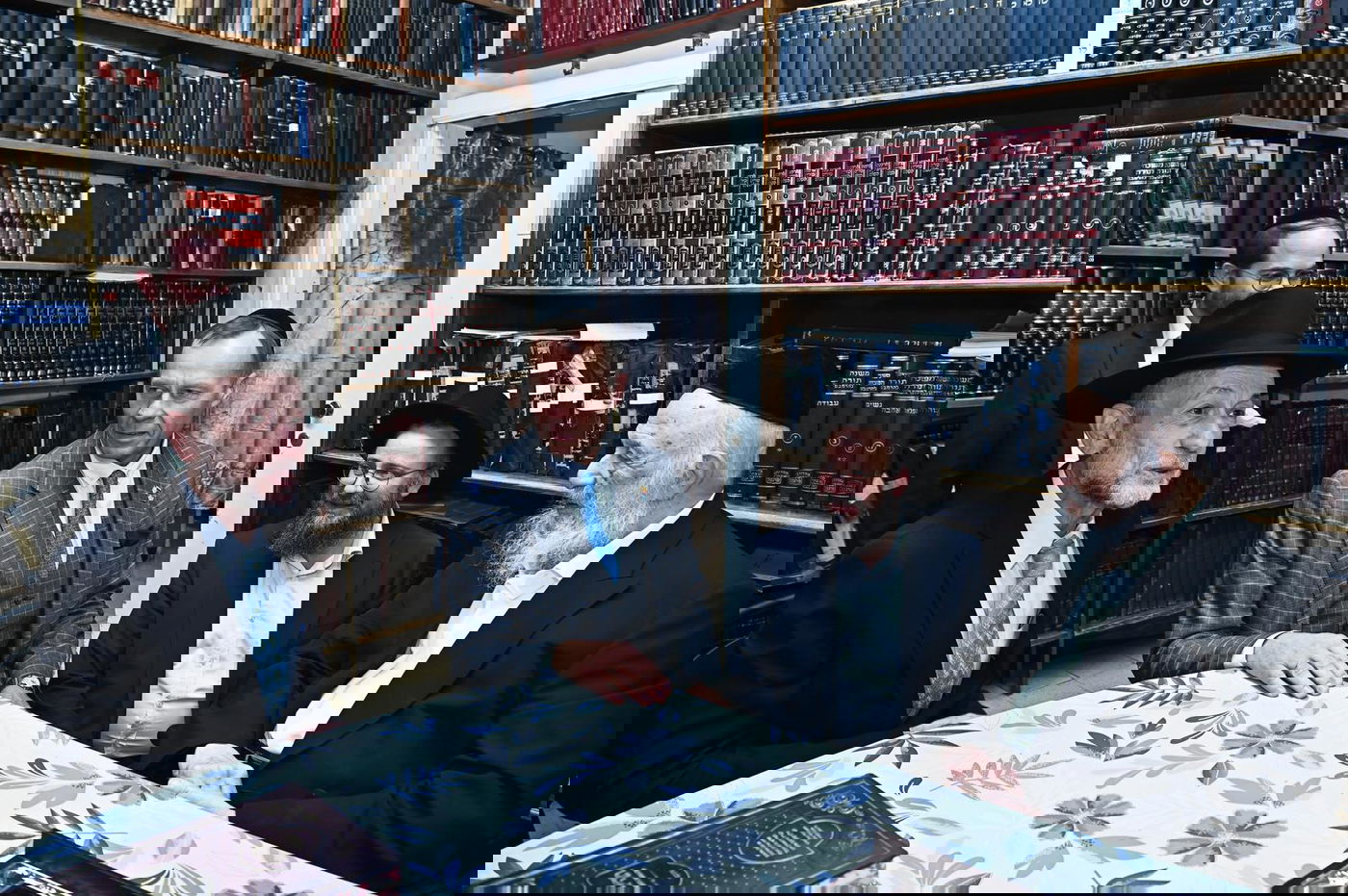 הביקור של שגריר ליטא בפוניבז'