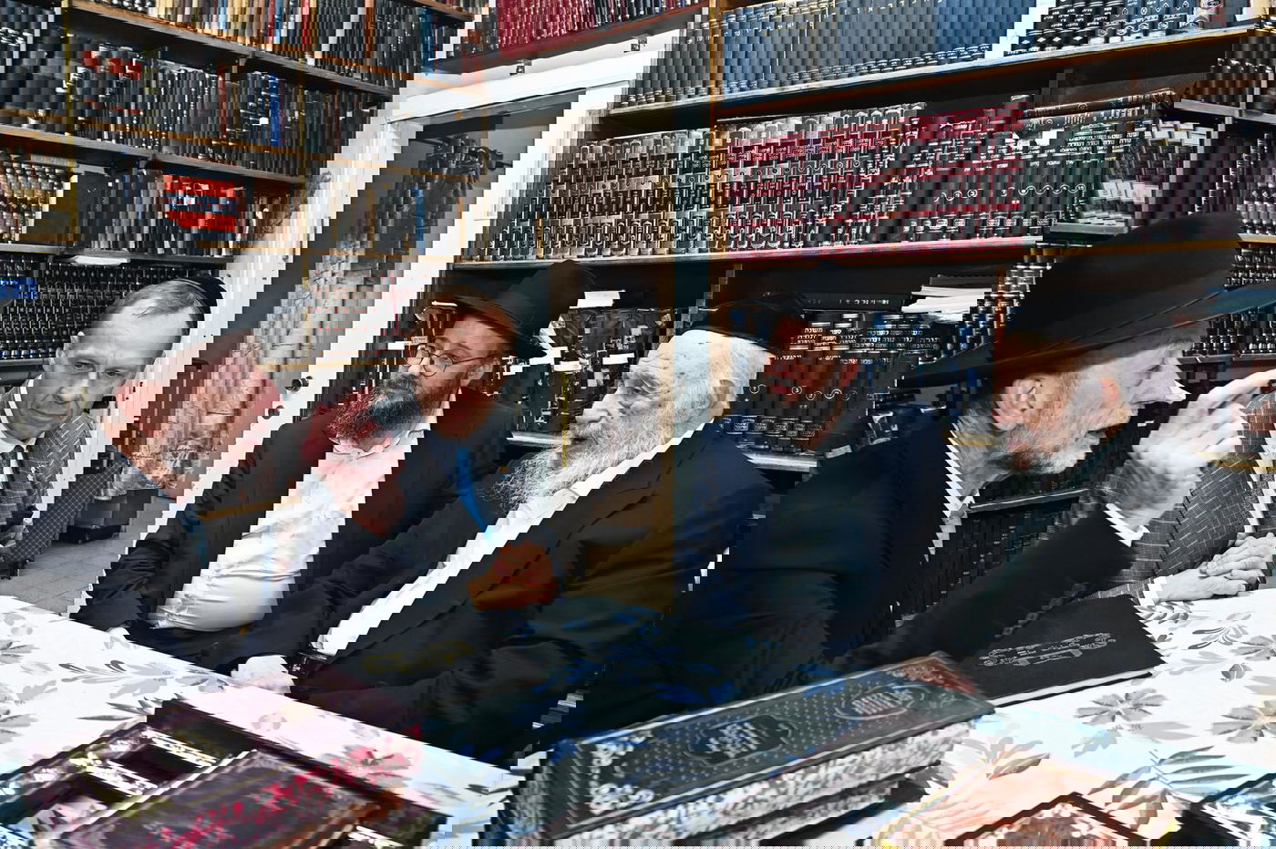 הביקור של שגריר ליטא בפוניבז'