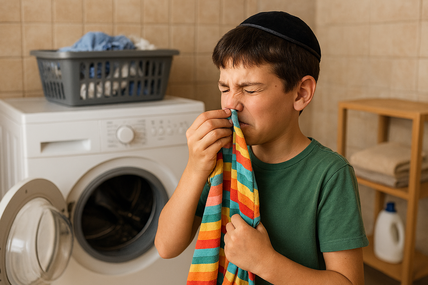 הריח? חמצמץ, קצת לח, כזה שמקלקל את כל הבוקר שלכם.