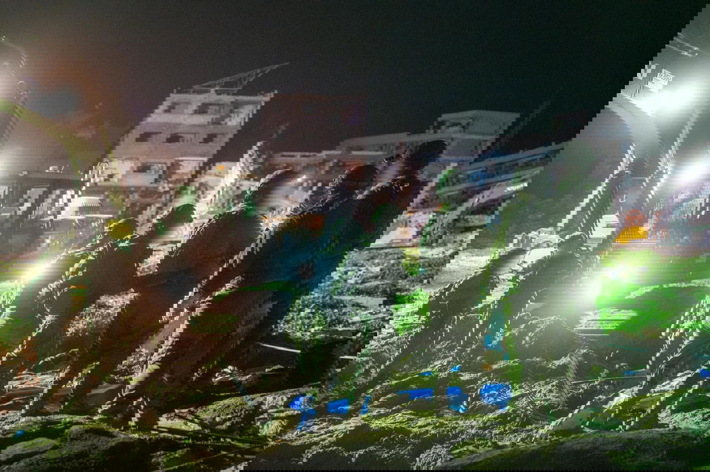 רגעי החיפושים בעזה