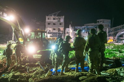 רגעי החיפושים בעזה